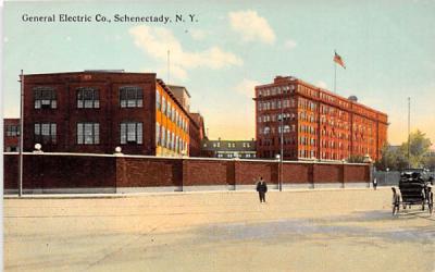 General Electric Works Schenectady, New York Postcard