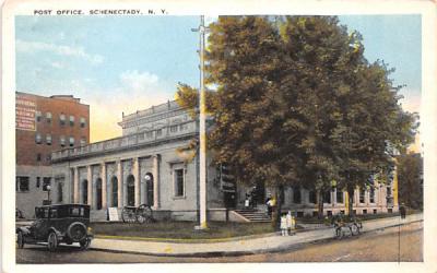 Post Office Schenectady, New York Postcard
