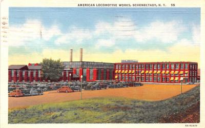 American Locomotive Co's Works Schenectady, New York Postcard