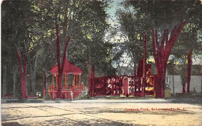 Crescent Park Schenectady, New York Postcard