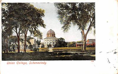 Union College Grounds Schenectady, New York Postcard