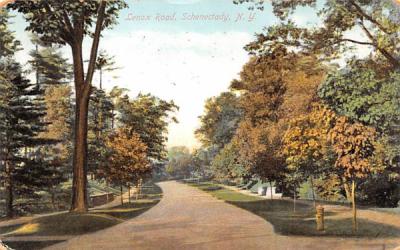 Lenox Road Schenectady, New York Postcard
