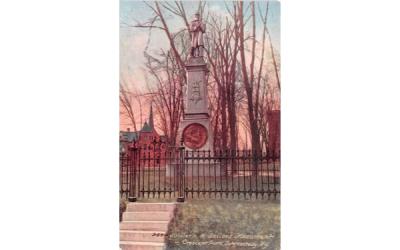 Soldiers' & Sailors Monument Schenectady, New York Postcard