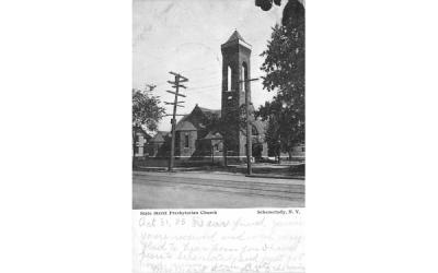 State Street Presbyterian Church Schenectady, New York Postcard