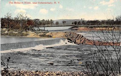 Mohawk River Schenectady, New York Postcard