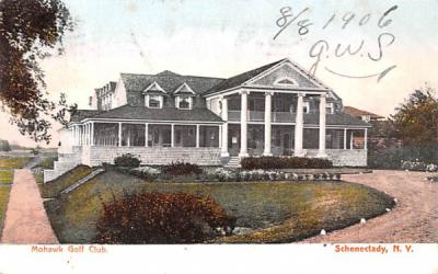 Mohawk Golf Club Schenectady, New York Postcard