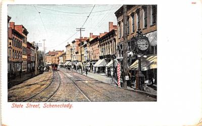 State Street Schenectady, New York Postcard