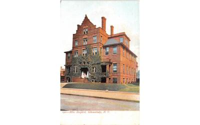 Ellis Hospital Schenectady, New York Postcard