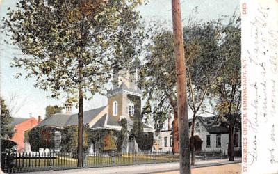 St George's Church Schenectady, New York Postcard