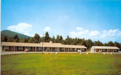 Blue Ridge Motel Schroon Lake, New York Postcard