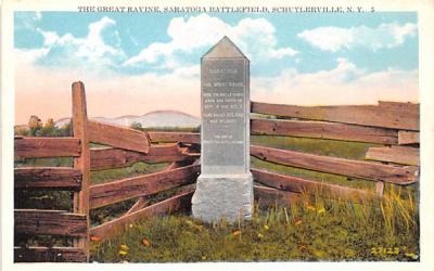 Great Ravine Schuylerville, New York Postcard