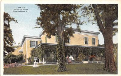The Old Marshall House Schuylerville, New York Postcard