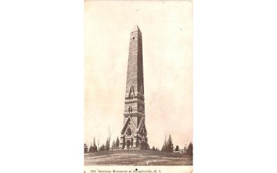 Saratoga Monument Schuylerville, New York Postcard