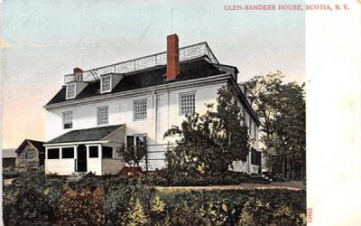 Glen Sanders House Scotia, New York Postcard