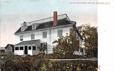 Glen Sanders House Scotia, New York Postcard