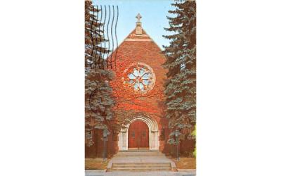St Joseph's Catholic Church Scotia, New York Postcard
