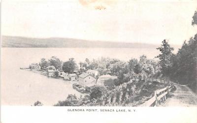 Glenora Point Seneca Lake, New York Postcard