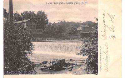 The Falls Seneca Falls, New York Postcard
