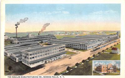 Goulds Manufacturing Co Seneca Falls, New York Postcard