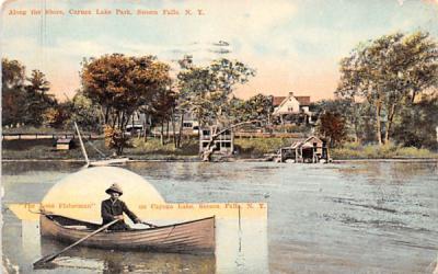 Along the Shore Seneca Falls, New York Postcard