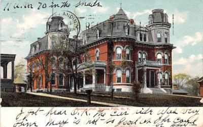 Rumsey Hall Seneca Falls, New York Postcard