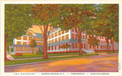 The Roseboro Sharon Springs, New York Postcard