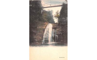 Rexford Falls Sherburne, New York Postcard