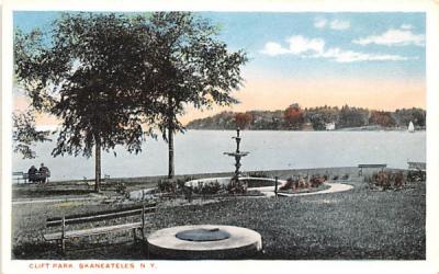 Clift Park Skaneateles, New York Postcard