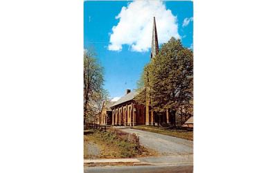 Methodist Church of Slingerlands New York Postcard