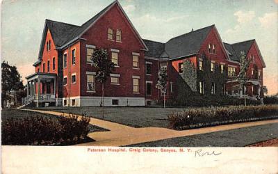 Peterson Hospital Sonyea, New York Postcard