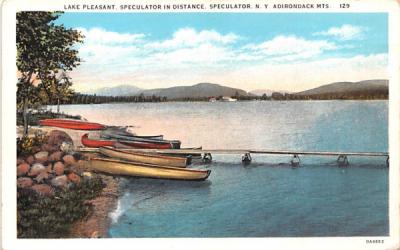 Lake Pleasant Speculator, New York Postcard
