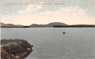 Lake Pleasant Speculator, New York Postcard