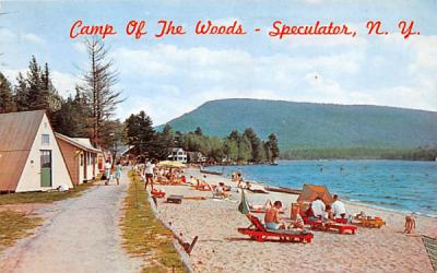 Camp of the Woods Speculator, New York Postcard