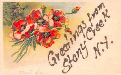 Greetings From Stony Creek, New York Postcard