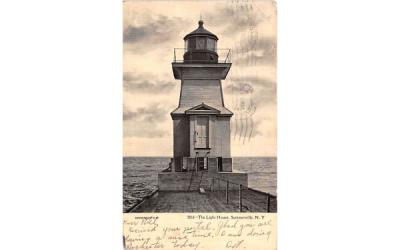 The Light House Summerville, New York Postcard