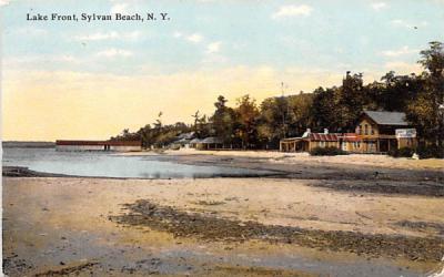 Lake Front Sylvan Beach, New York Postcard