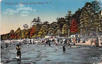 Bathing Sylvan Beach, New York Postcard