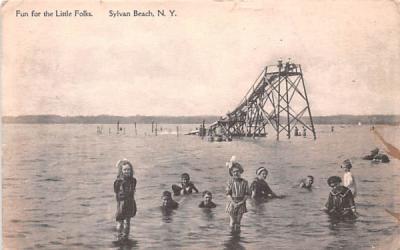 Fun for the Little Folks Sylvan Beach, New York Postcard