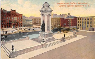 Soldiers & Sailors Monument Syracuse, New York Postcard