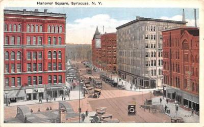 Hanover Square Syracuse, New York Postcard