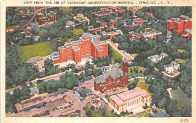 Veterans' Administration Hospital Syracuse, New York Postcard