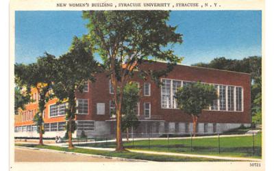 New Women's Building Syracuse, New York Postcard