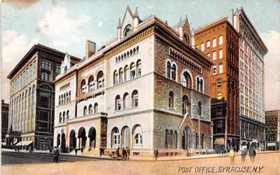 Post Office Syracuse, New York Postcard
