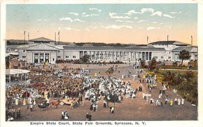Empire State Court Syracuse, New York Postcard
