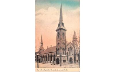 Park Presbyterian Church Syracuse, New York Postcard