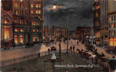 Veterans' Park Syracuse, New York Postcard