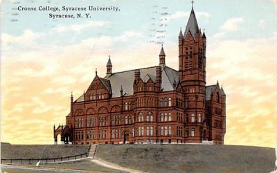 Crouse College Syracuse, New York Postcard