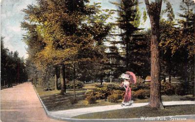 Walnut Park Syracuse, New York Postcard
