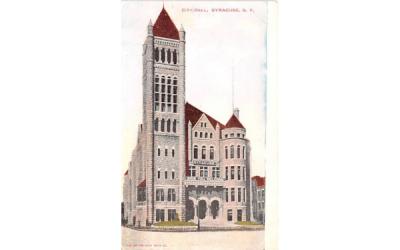 City Hall Syracuse, New York Postcard