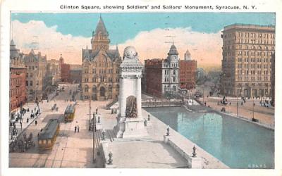 Clinton Square Syracuse, New York Postcard
